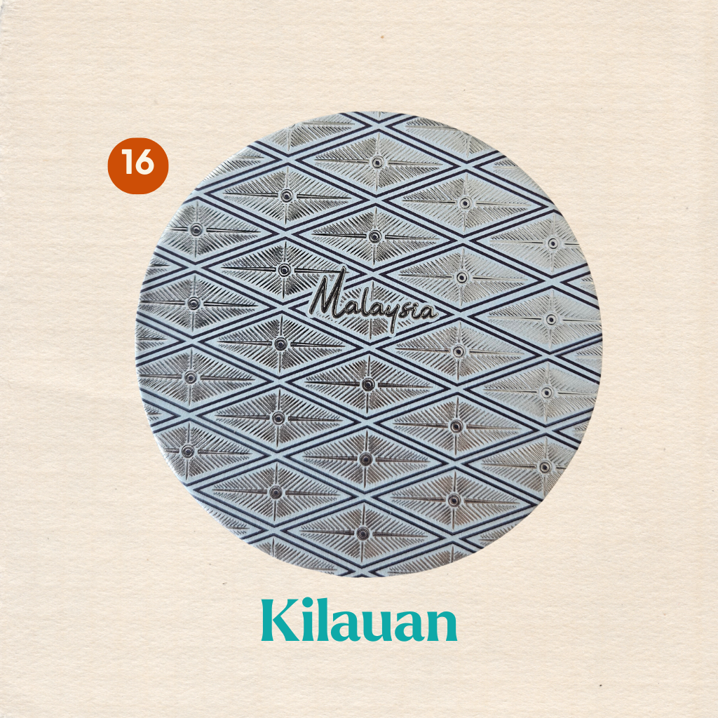 Batik Coaster Bunga Edition (Single Piece)