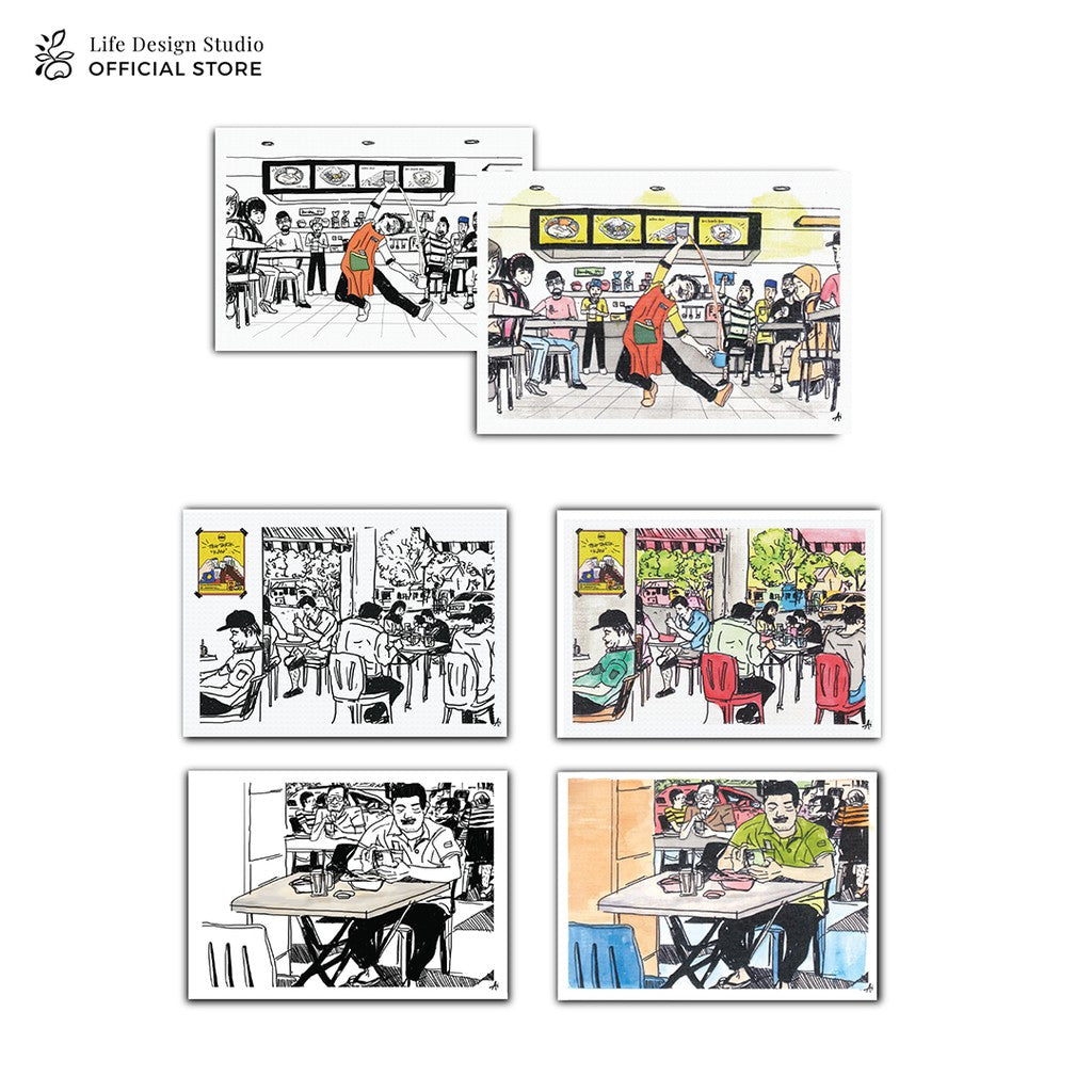 Malaysiaku Cards - The Mamak Series