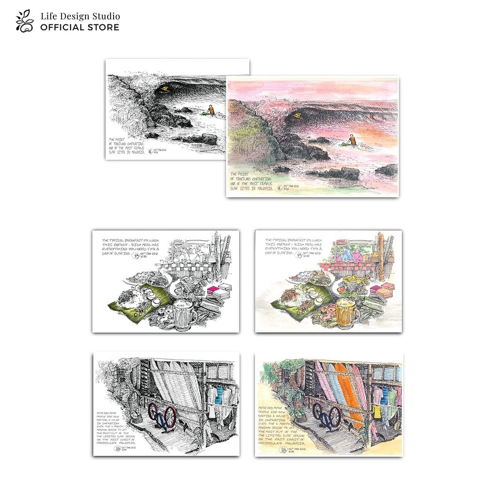 Malaysiaku Cards - The Ombak Journeys