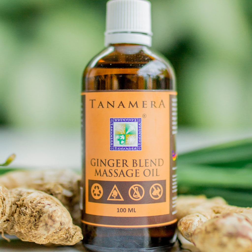 Tanamera Ginger Blend Massage Oil (100ml)