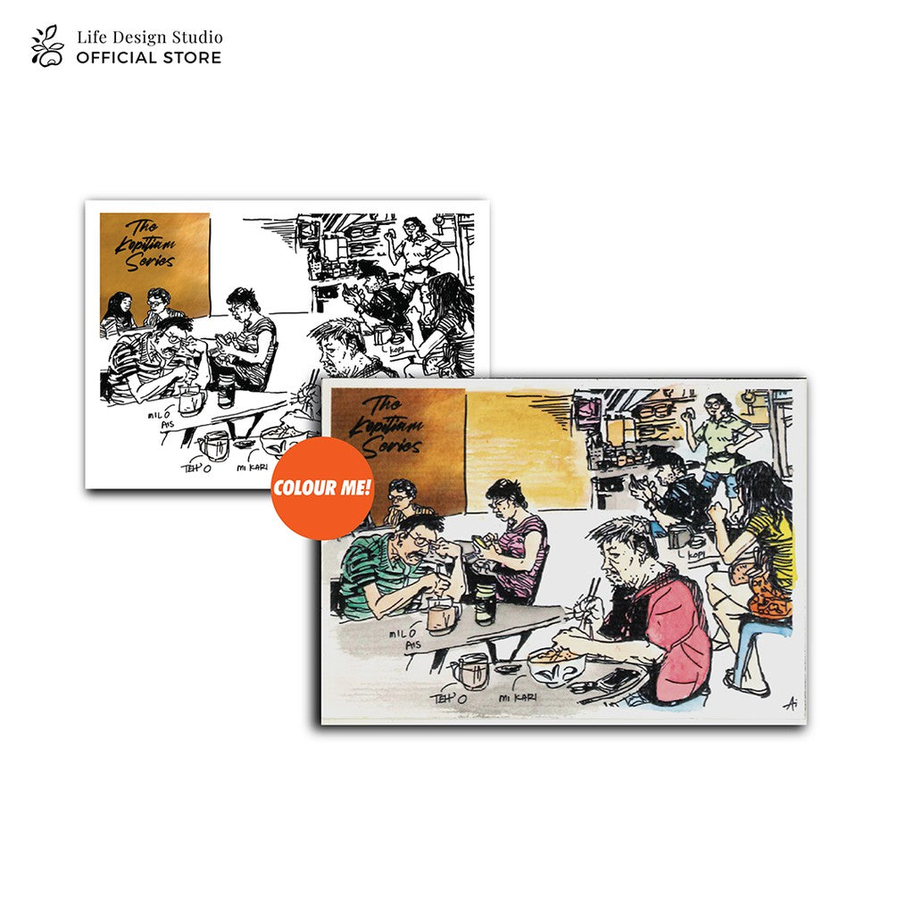 Malaysiaku Cards - The Kopitiam Series