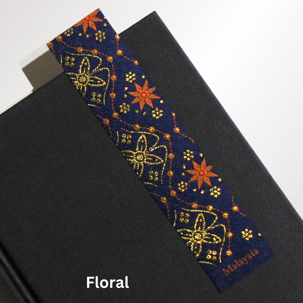 Woven Batik and Songket Bookmarks(Penanda Buku Tenun/ Buatan Malaysia/ Made in Malaysia souvenir)