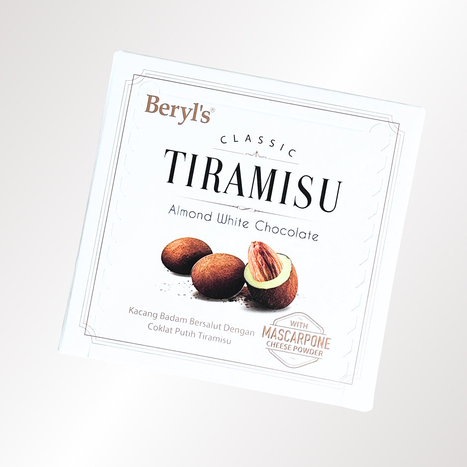 BERYL'S TIRAMISU CHOCOLATE (65g) (Halal Malaysian Corporate/ Door gift/ Wedding favours/best Malaysia souvenir)
