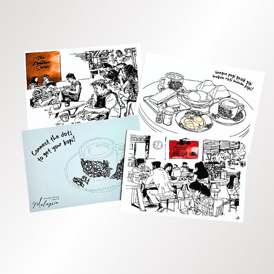 Malaysiaku Cards - The Kopitiam Series