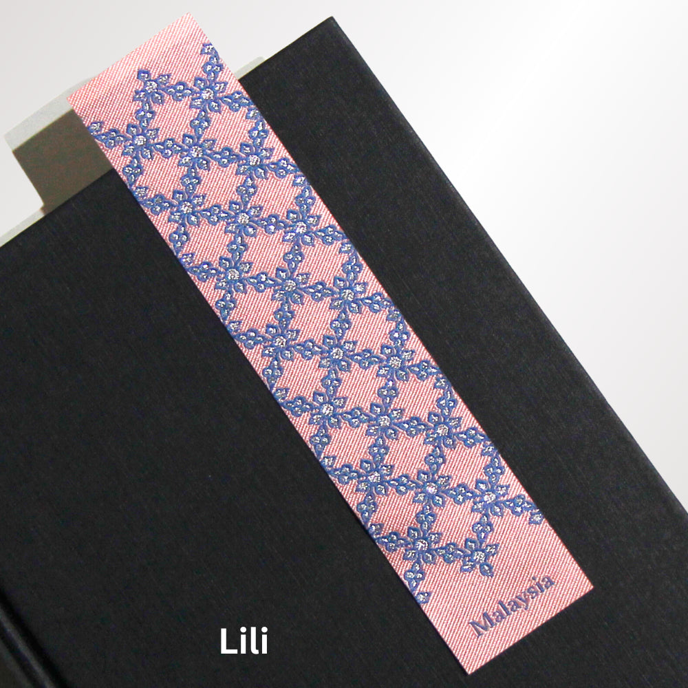 Woven Batik and Songket Bookmarks(Penanda Buku Tenun/ Buatan Malaysia/ Made in Malaysia souvenir)