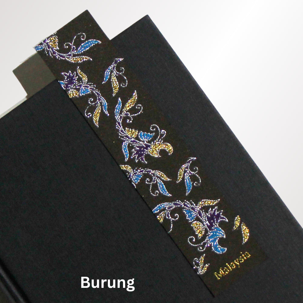 Woven Batik and Songket Bookmarks(Penanda Buku Tenun/ Buatan Malaysia/ Made in Malaysia souvenir)