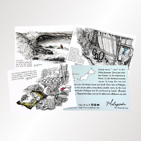 Malaysiaku Cards - The Ombak Journeys