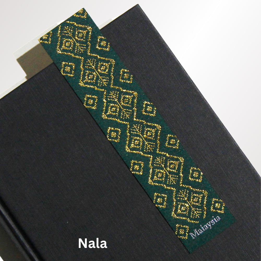Woven Batik and Songket Bookmarks(Penanda Buku Tenun/ Buatan Malaysia/ Made in Malaysia souvenir)