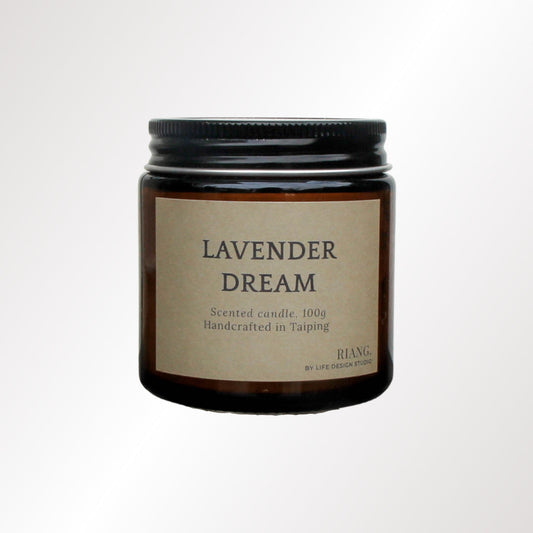 Lavender Dream Amber Jar Candle