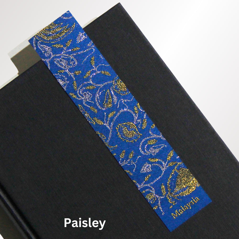 Woven Batik and Songket Bookmarks(Penanda Buku Tenun/ Buatan Malaysia/ Made in Malaysia souvenir)