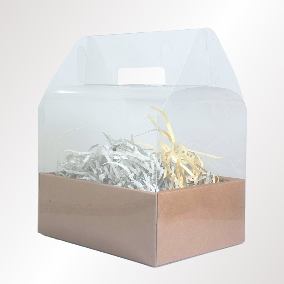 Premium Kraft Paper Gift Box with Clear Window