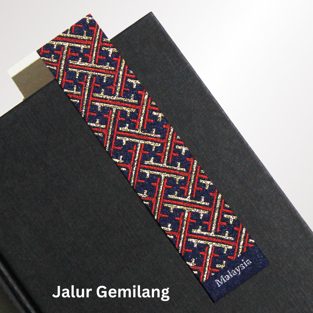 Woven Batik and Songket Bookmarks(Penanda Buku Tenun/ Buatan Malaysia/ Made in Malaysia souvenir)