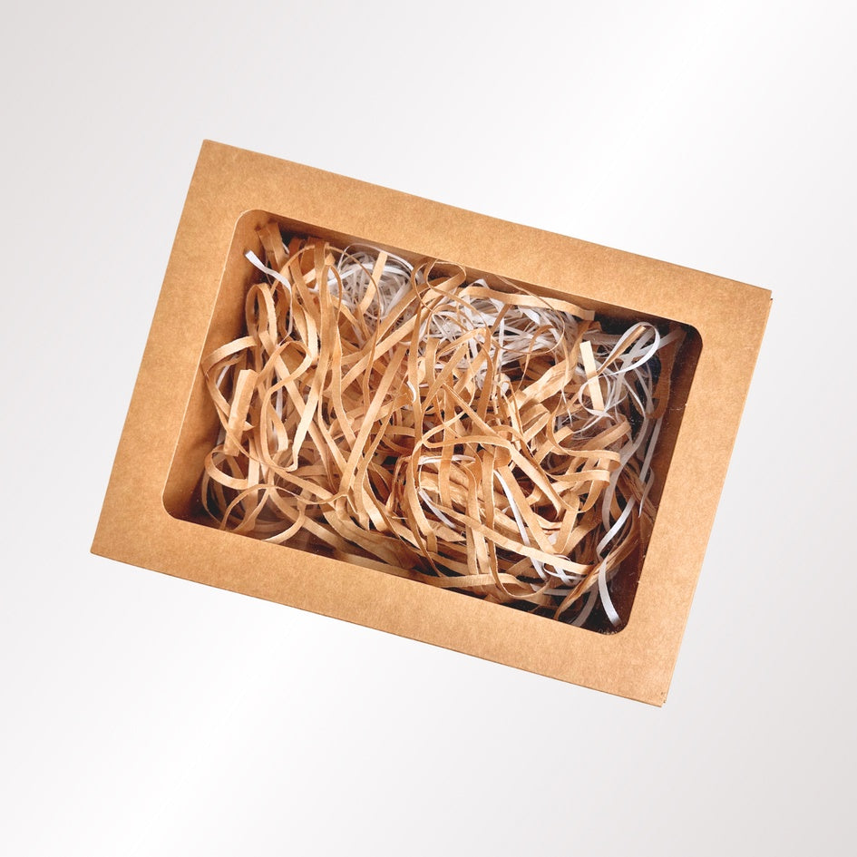 Premium Kraft Paper Gift Box with Clear Window