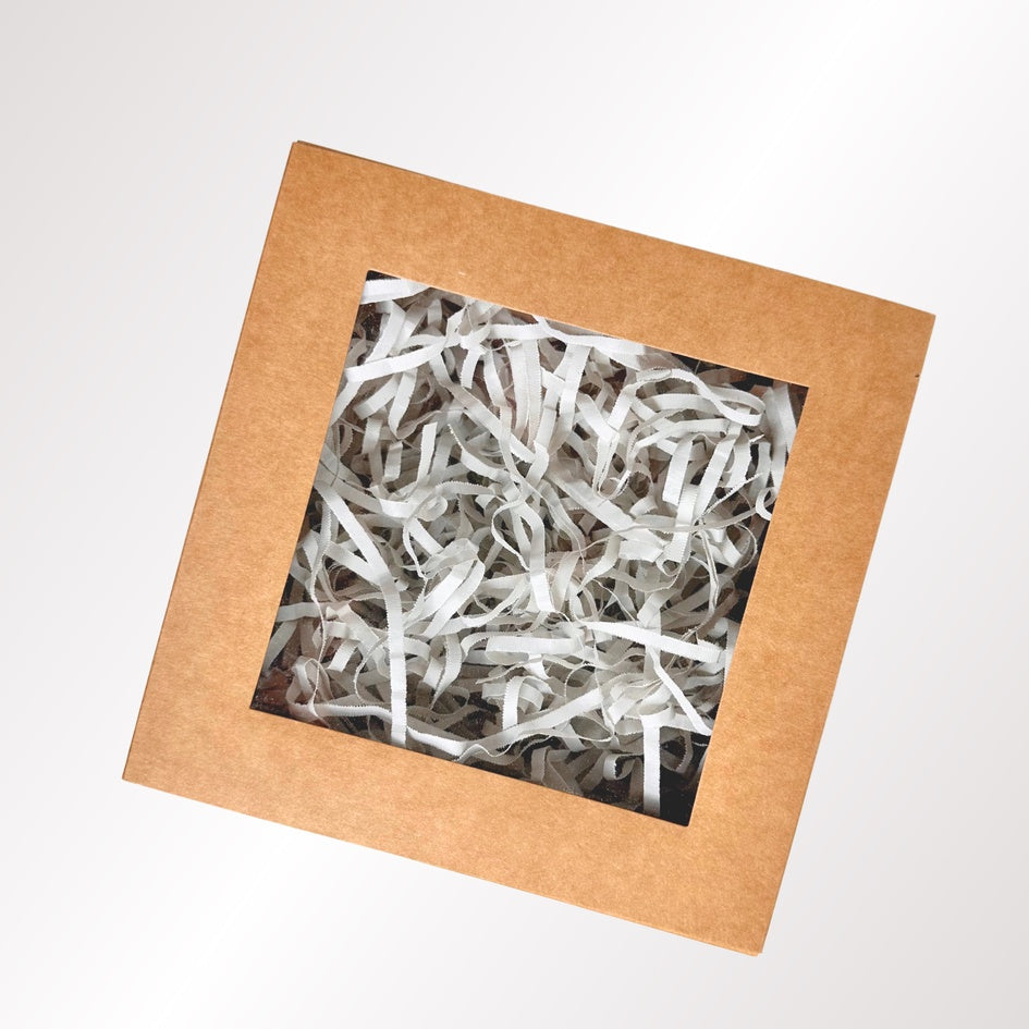 Premium Kraft Paper Gift Box with Clear Window