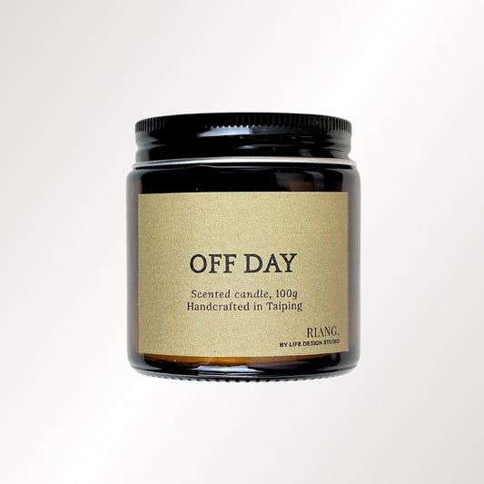Off Day Amber Jar Candle