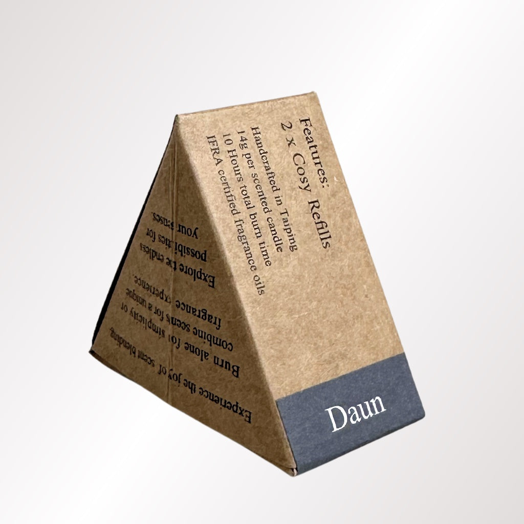 Riang Cosy Refill Candle Duo (Buatan Malaysia/Lilin Wangi/Candle Melts)