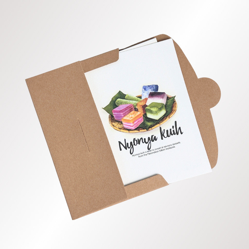 MUOC Malaysia food postcard