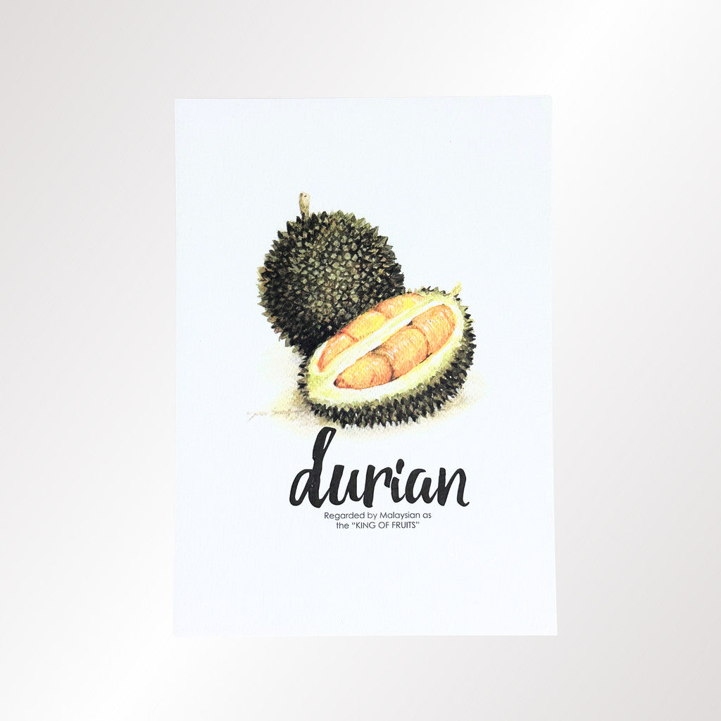 MUOC Malaysia food postcard