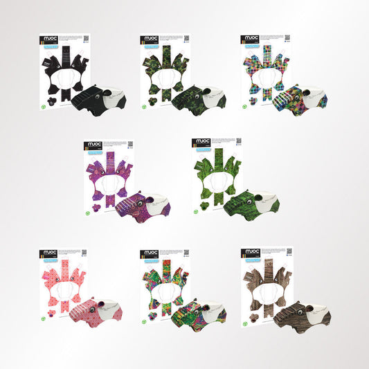 MUOC TAPIR PAPER TOY - ASSORTED PATTERNS