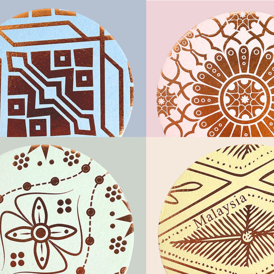 Batik & Songket Coasters