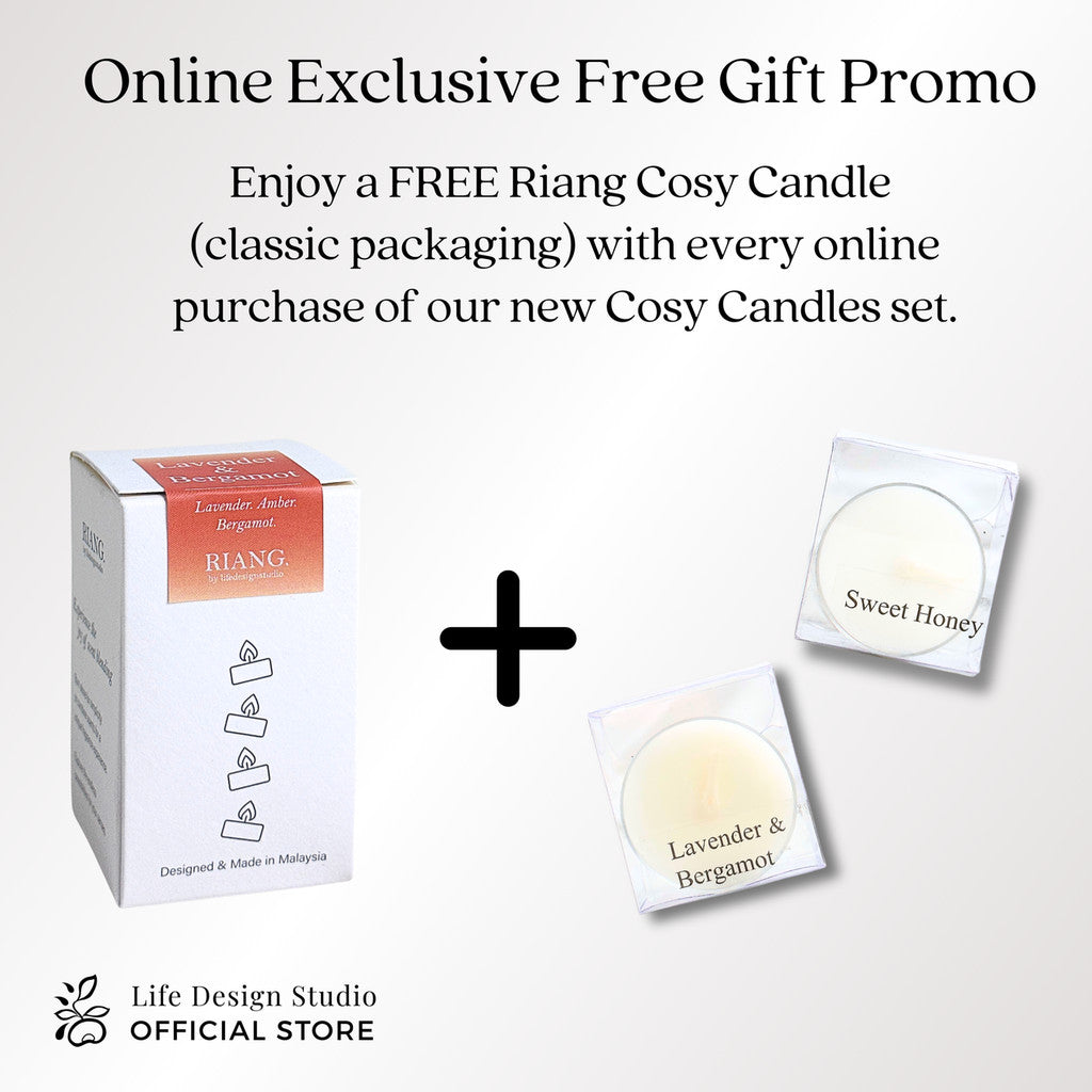 Riang. Cosy Candles (4pcs)
