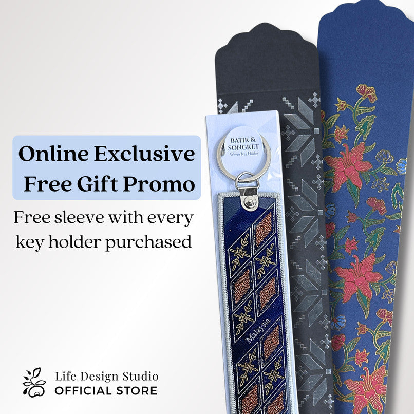 Batik & Songket Woven Key Holder