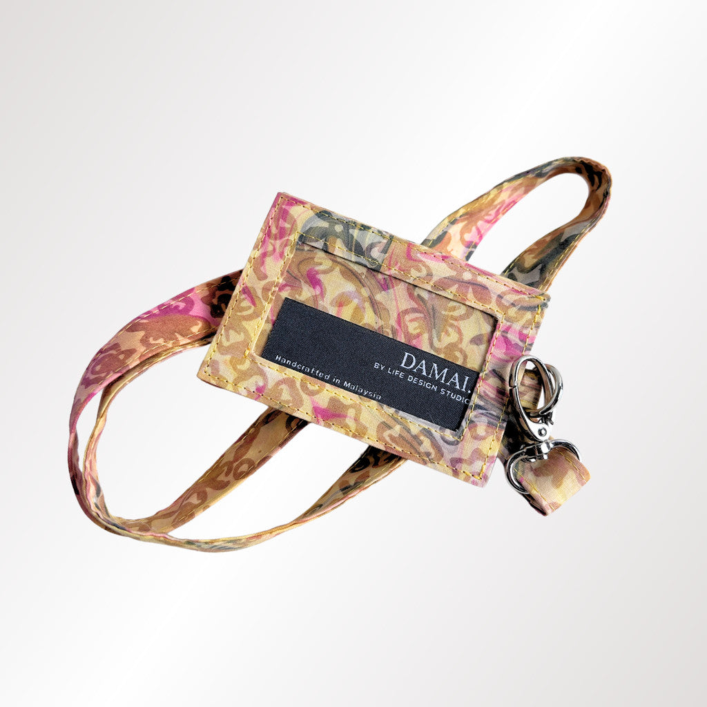 Damai Batik Lanyard & Card Holder