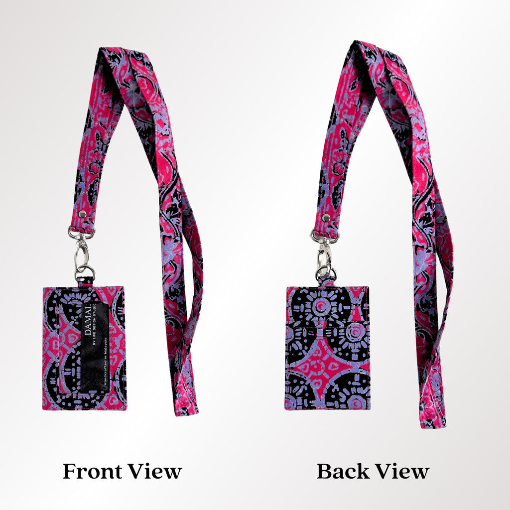 Damai Batik Lanyard & Card Holder