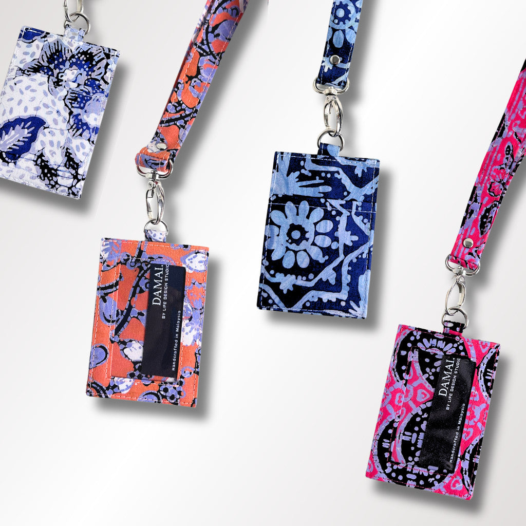 Damai Batik Lanyard & Card Holder