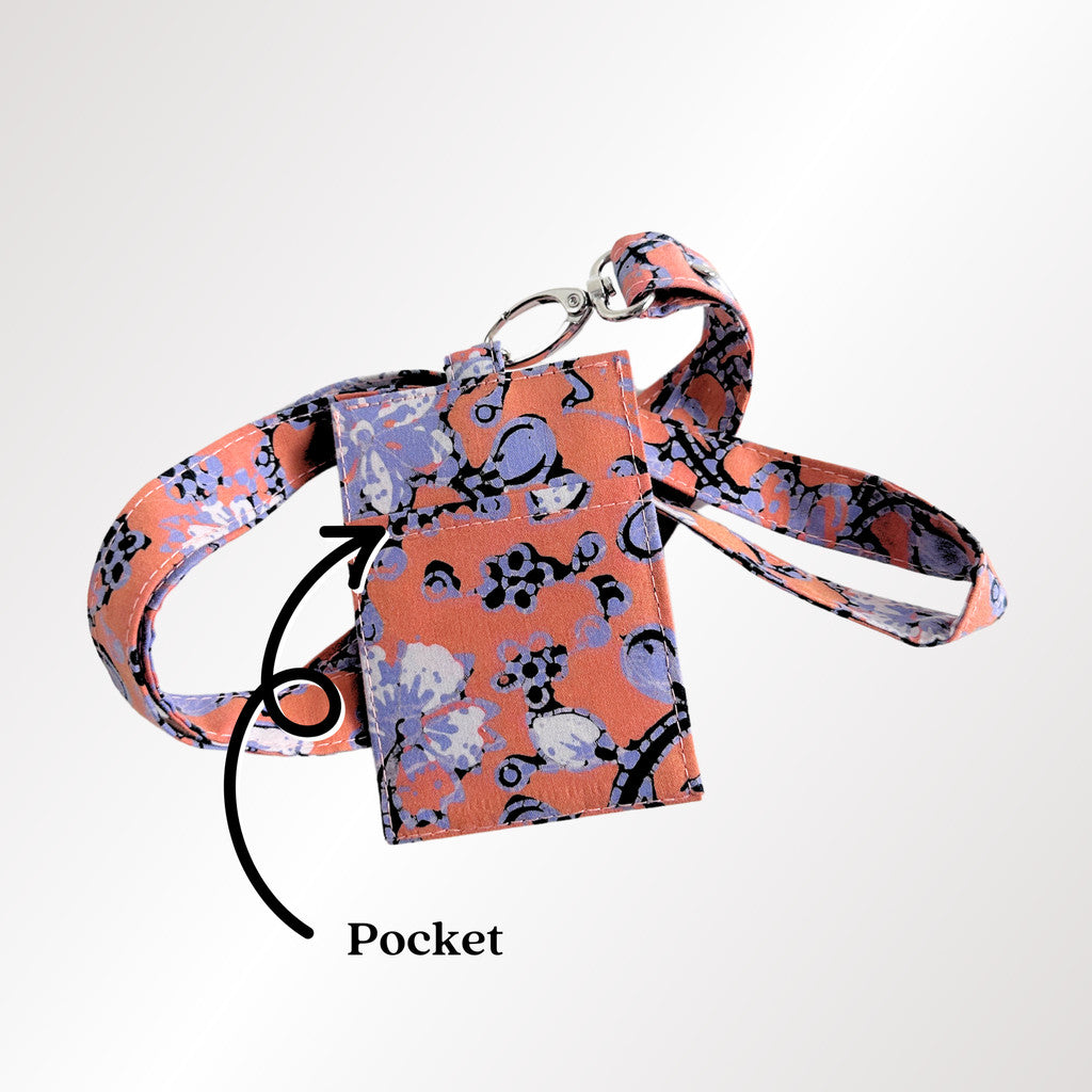 Damai Batik Lanyard & Card Holder