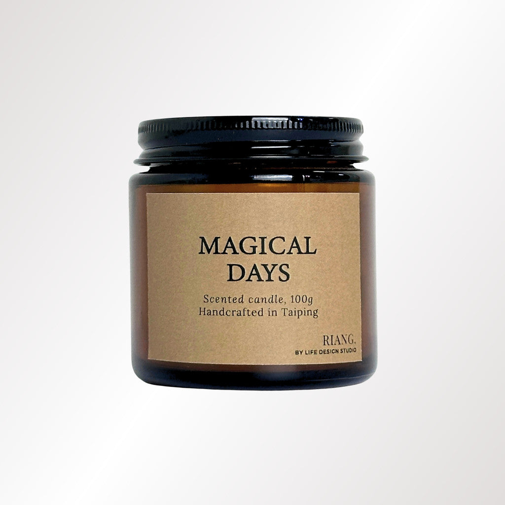 Magical Days Amber Jar Candle