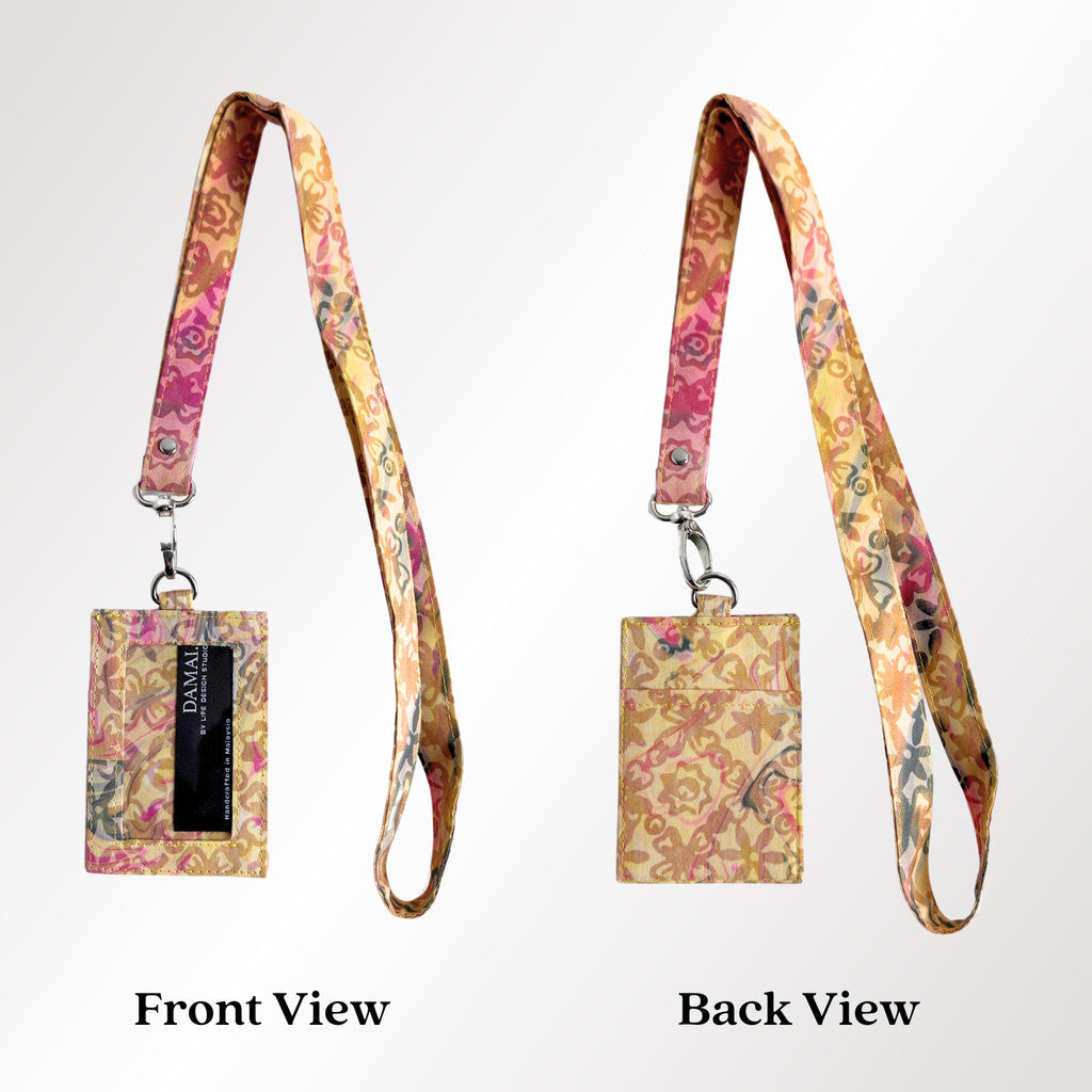 Damai Batik Lanyard & Card Holder