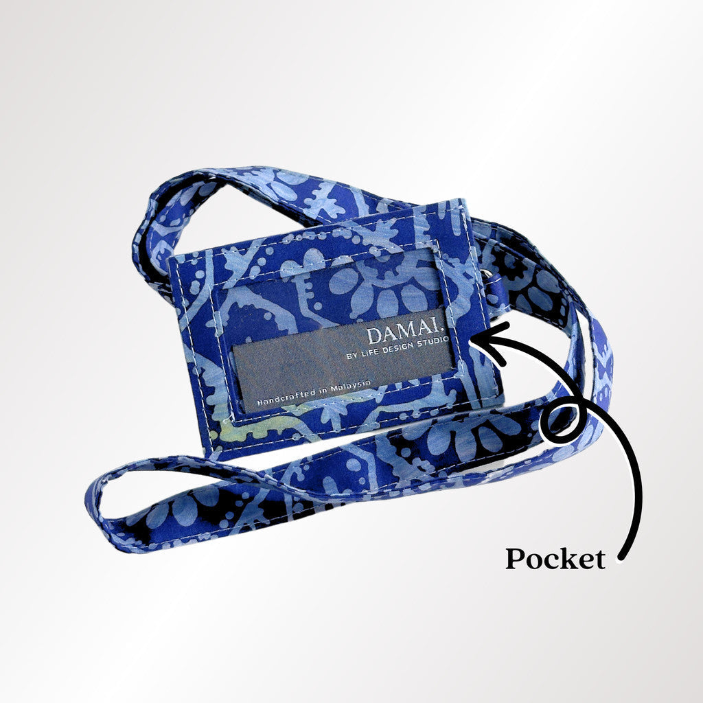 Damai Batik Lanyard & Card Holder