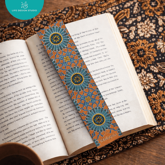 Woven Batik and Songket Bookmark