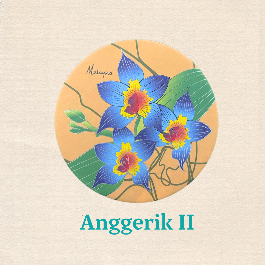 (Single Piece) Batik Coaster Bunga Edition