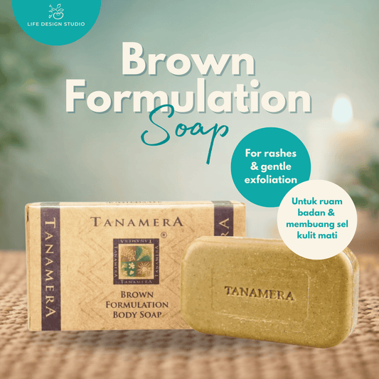 Tanamera Brown Formulation Body Soap (125 gm)