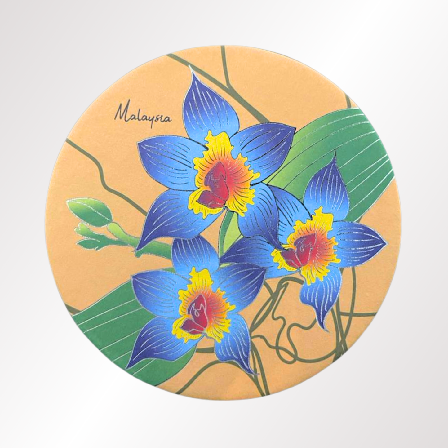 (Single Piece) Batik Coaster Bunga Edition