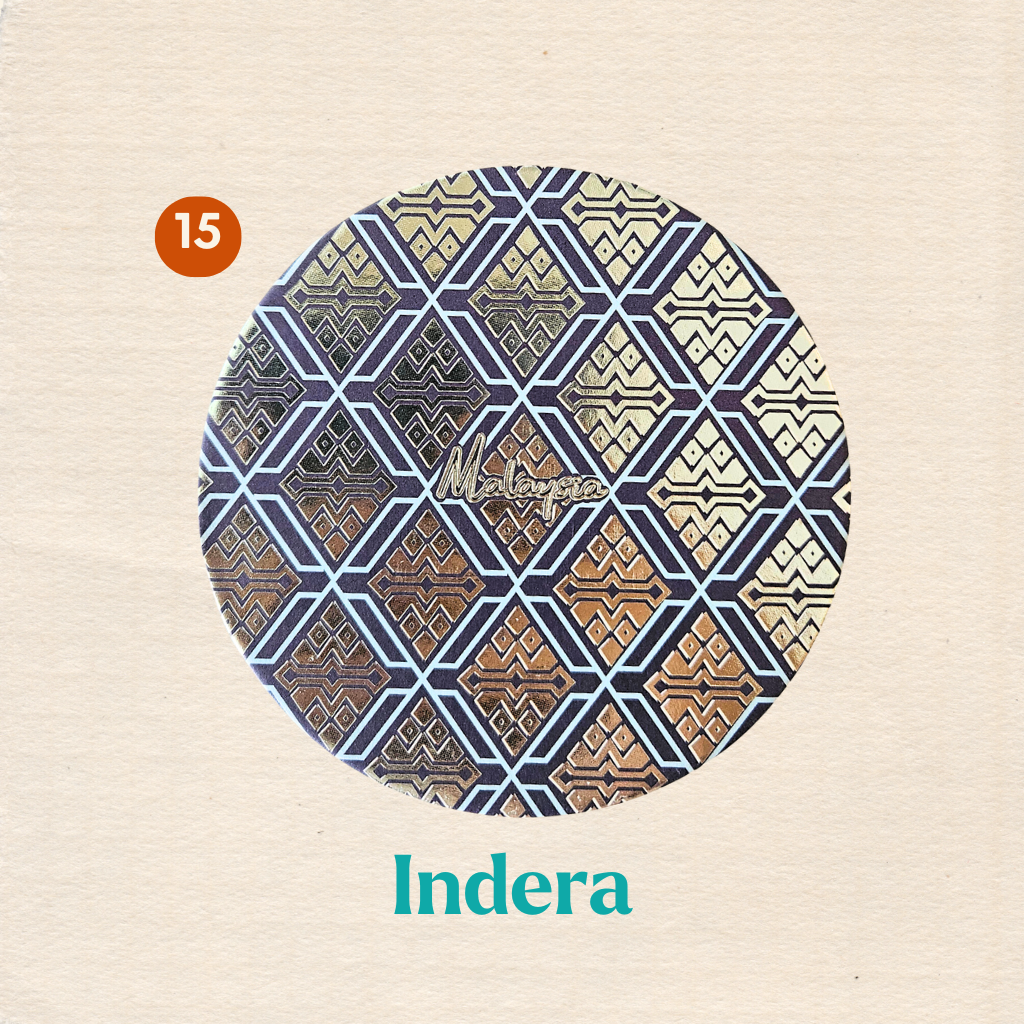 Batik Coaster Bunga Edition (Single Piece)