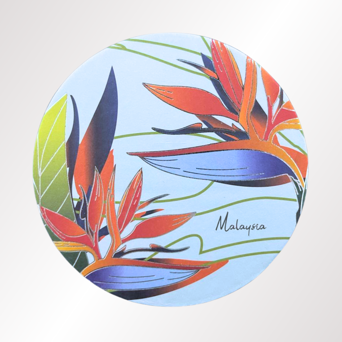 (Single Piece) Batik Coaster Bunga Edition