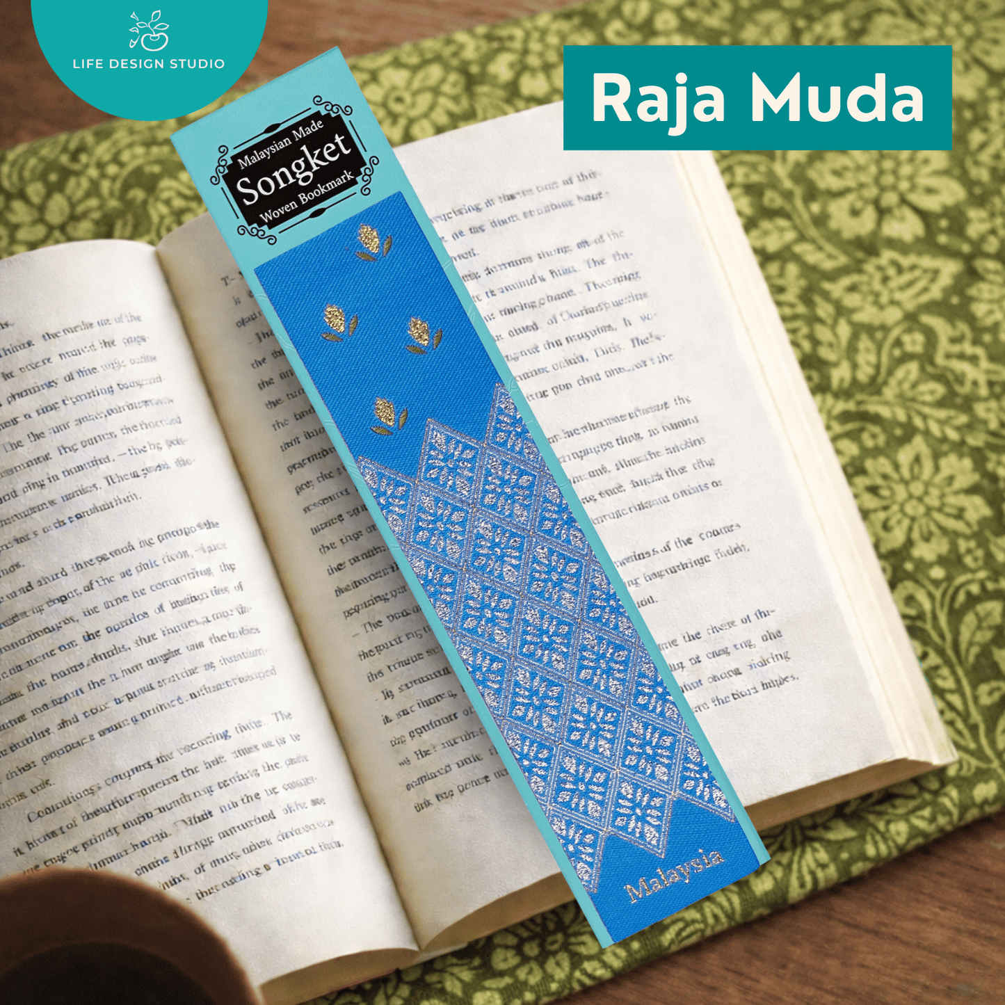 Woven Batik and Songket Bookmark