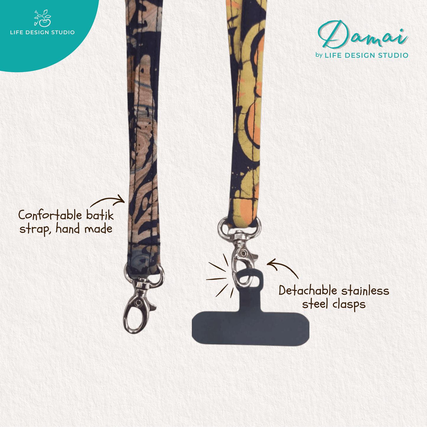 Damai Batik Lanyard         .