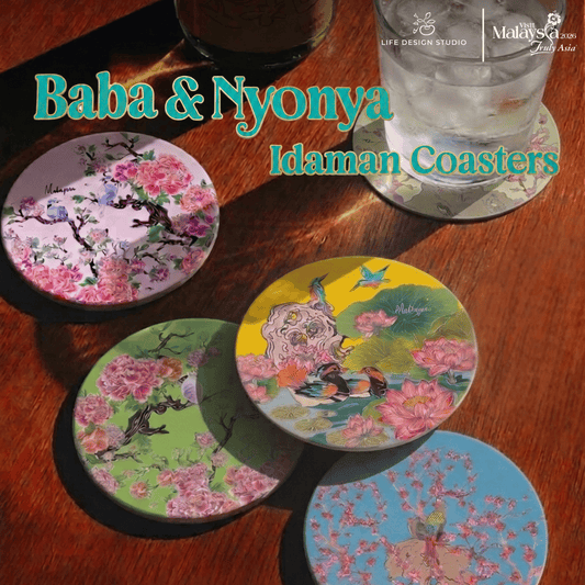 (Single Piece) Baba & Nyonya Coasters