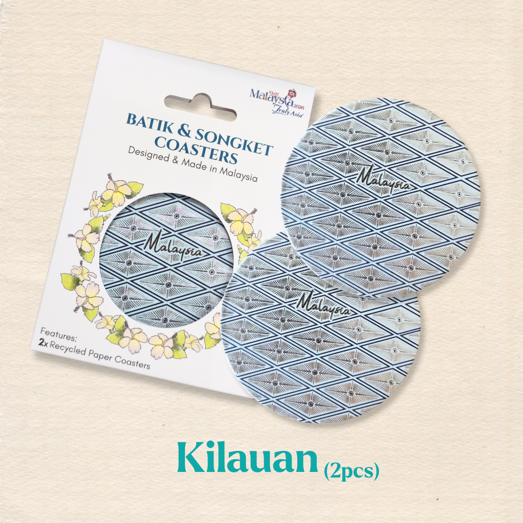 Batik Coaster Bunga Edition (Single Piece)