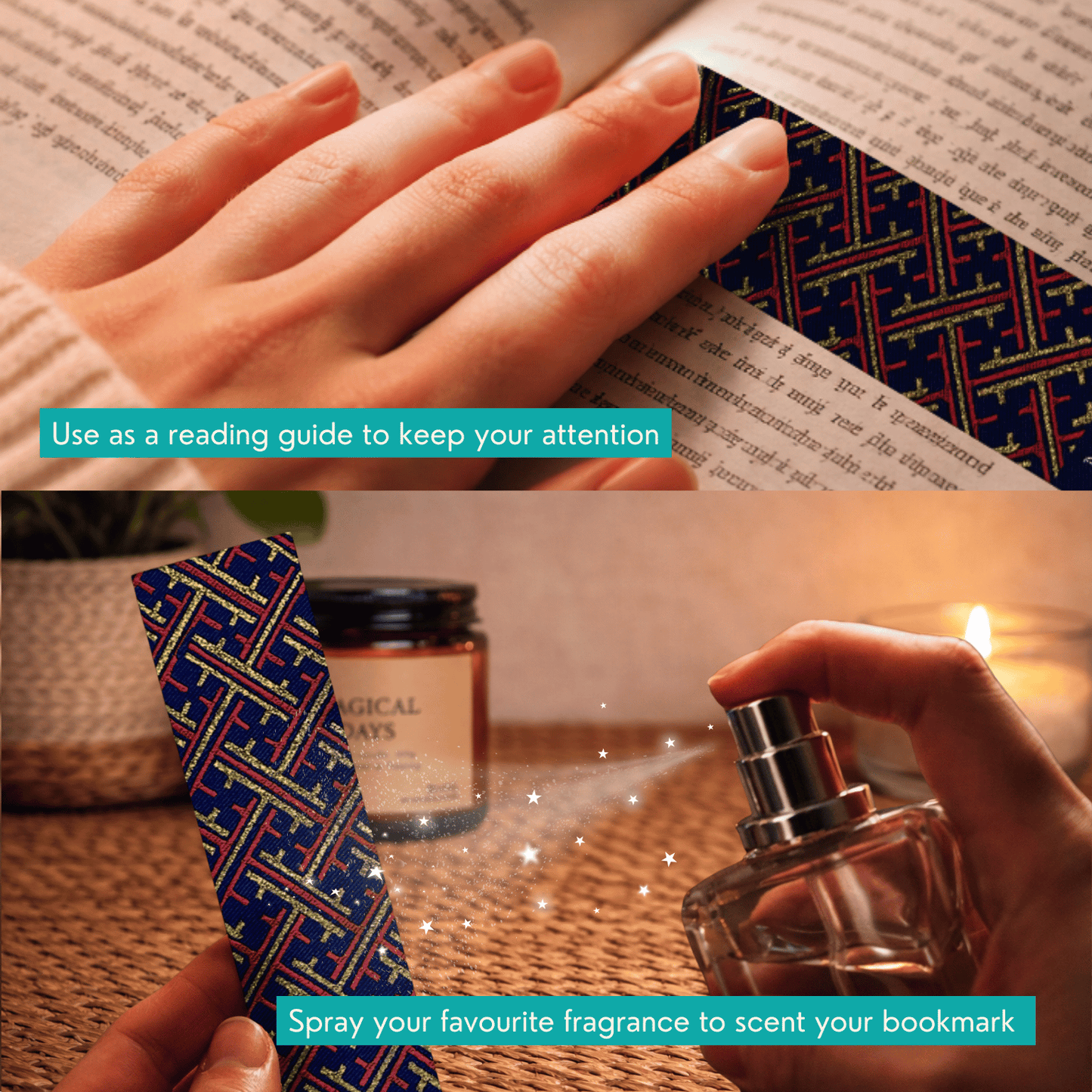 Woven Batik and Songket Bookmark