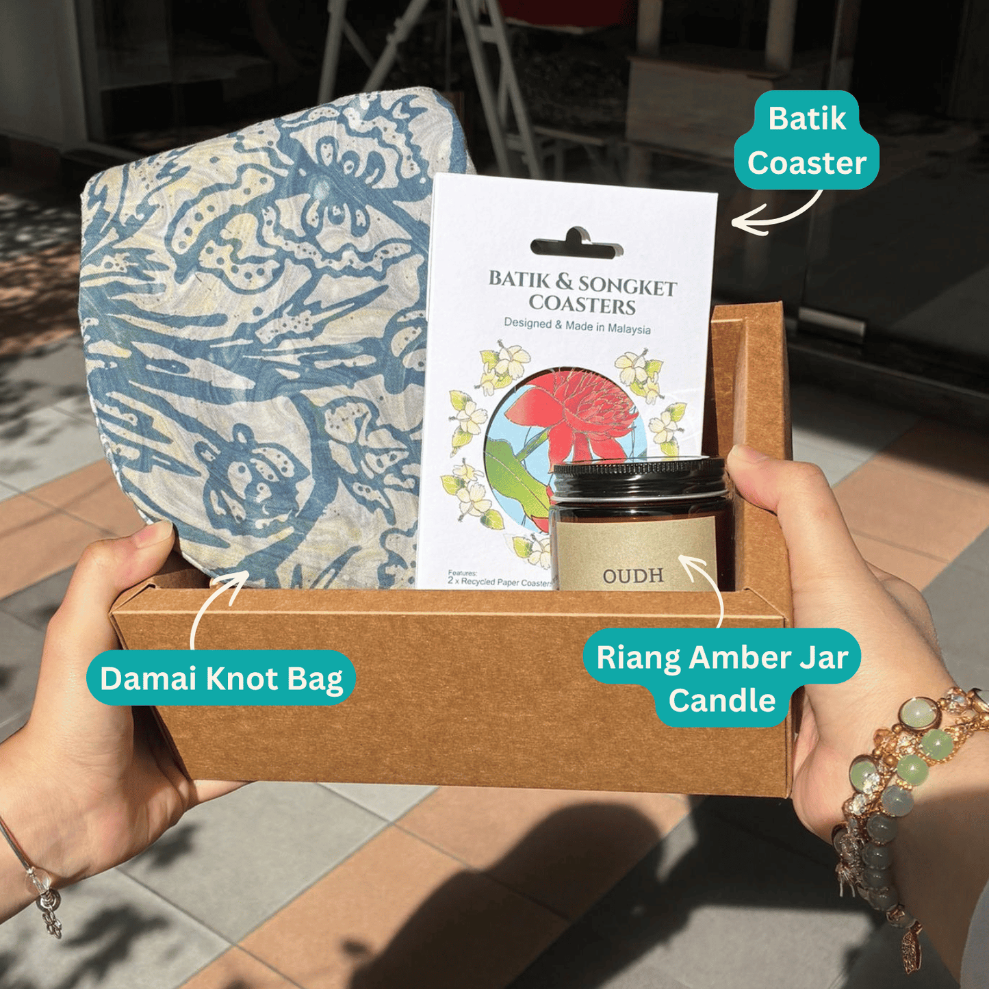 Batik &  Amber Glow Gift Set