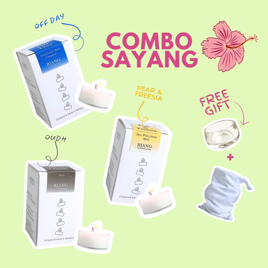 Riang. Combo Sayang Cosy Candles