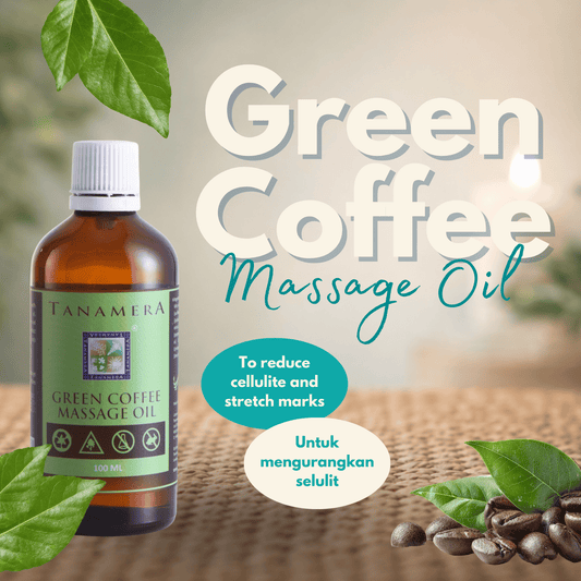 Tanamera Green Coffee Massage Oil (100ml)