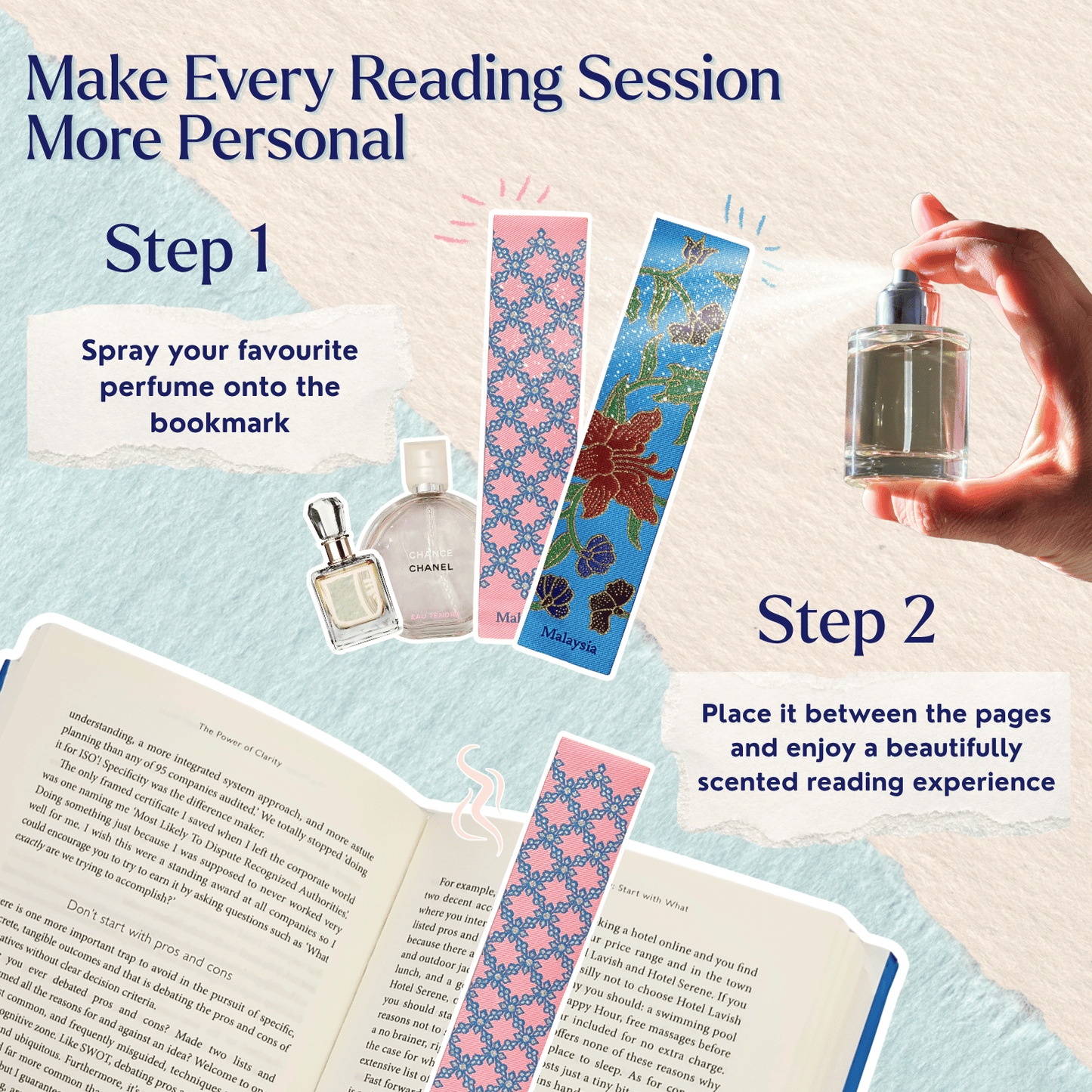 Woven Batik and Songket Bookmark