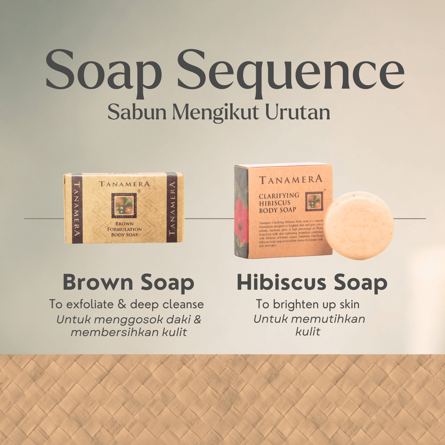 Tanamera Set Putih Gebu