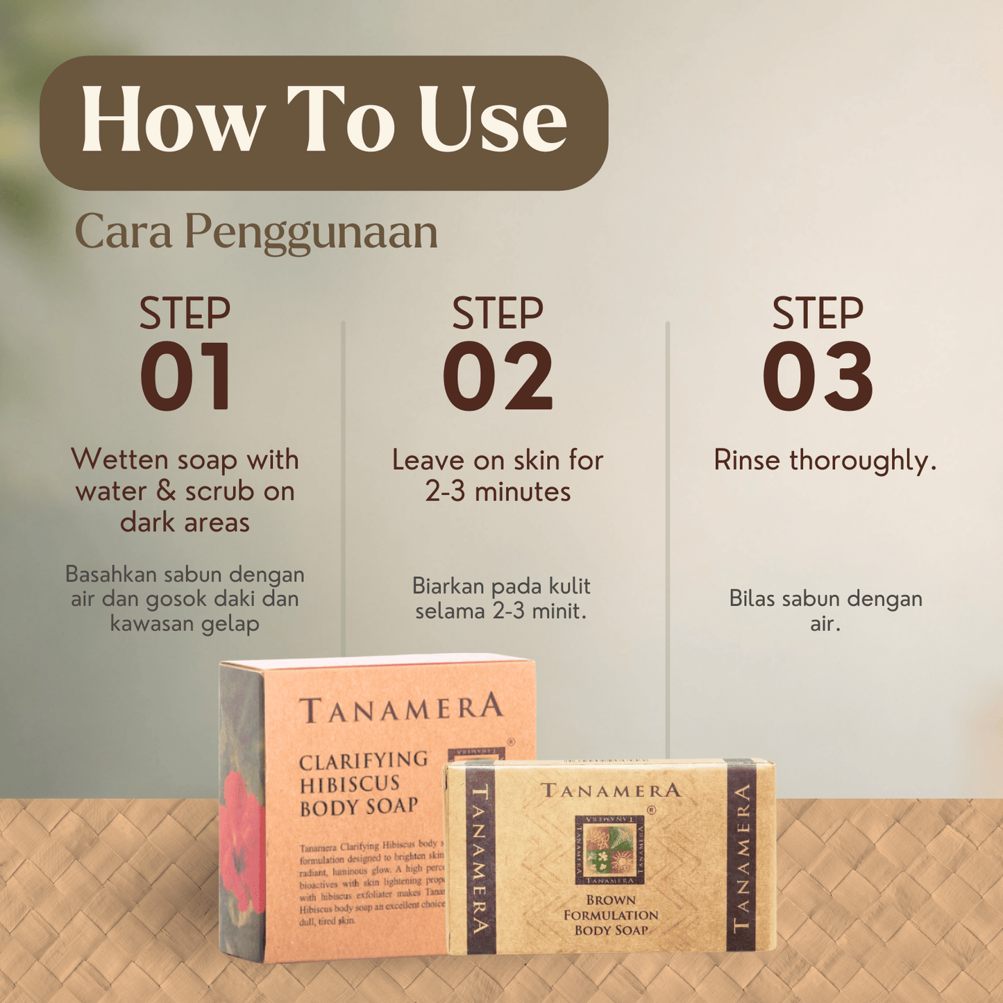 Tanamera Set Putih Gebu